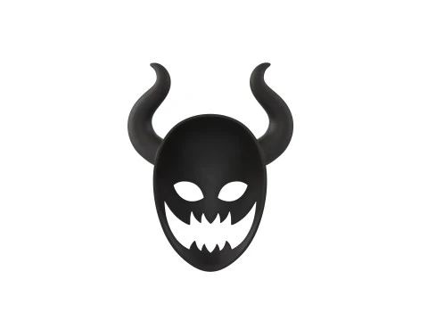 Prop084 Devil Mask 3D Model