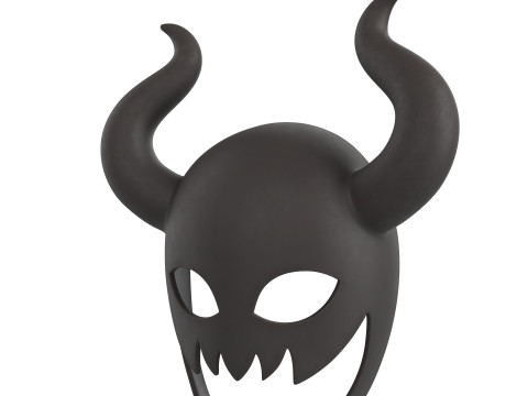 Prop084 Devil Mask 3D मॉडल