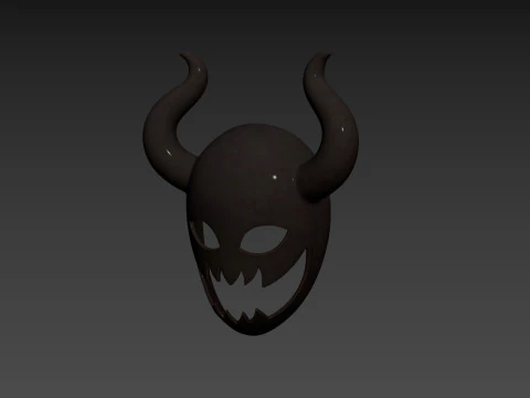 Prop084 Devil Mask 3D Model