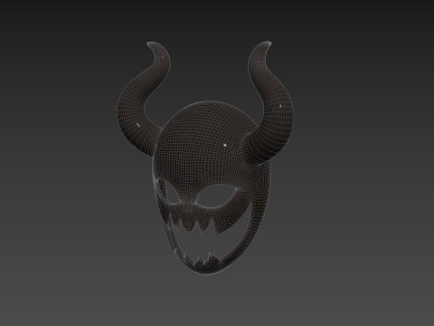 Prop084 Devil Mask 3D मॉडल