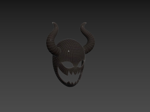 Prop084 Devil Mask 3D मॉडल