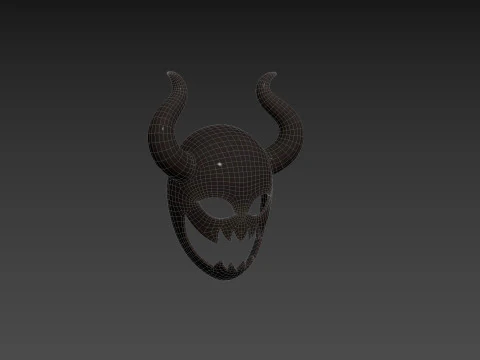 Prop084 Devil Mask 3D Model