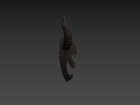 Prop084 Devil Mask 3D मॉडल