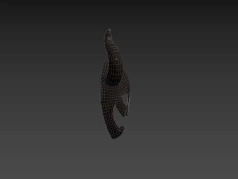 Prop084 Devil Mask 3D Model