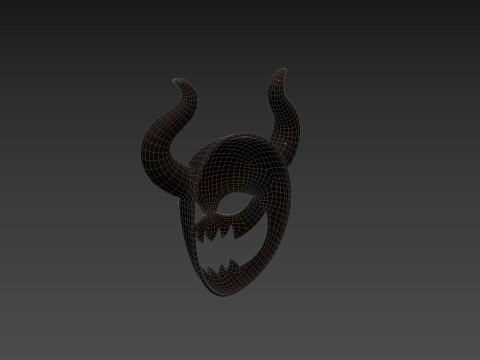 Prop084 Devil Mask 3D मॉडल