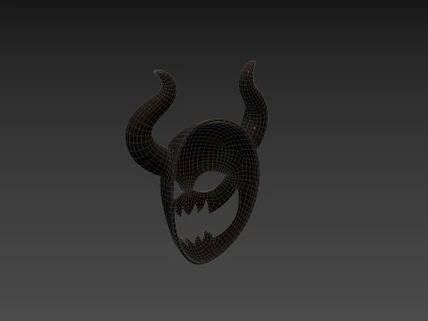 Prop084 Devil Mask 3D Model