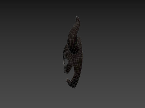 Prop084 Devil Mask 3D मॉडल