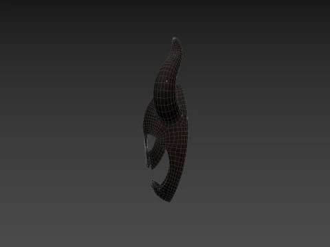 Prop084 Devil Mask 3D Model