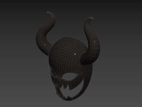 Prop084 Devil Mask 3D मॉडल