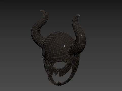 Prop084 Devil Mask 3D Model
