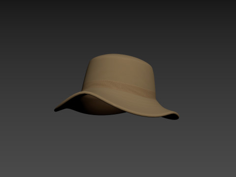 Prop085 Outdoor Hat 3Dモデル