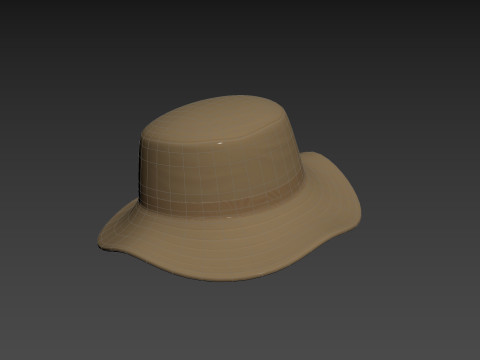 Prop085 Outdoor Hat 3Dモデル