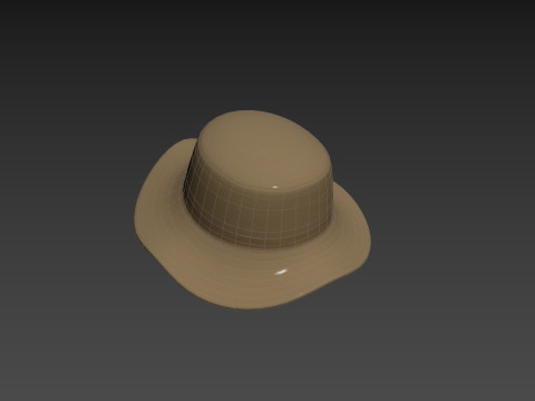 Prop085 Outdoor Hat 3Dモデル
