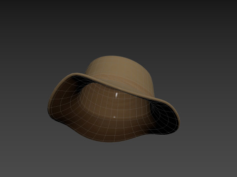 Prop085 Outdoor Hat 3Dモデル