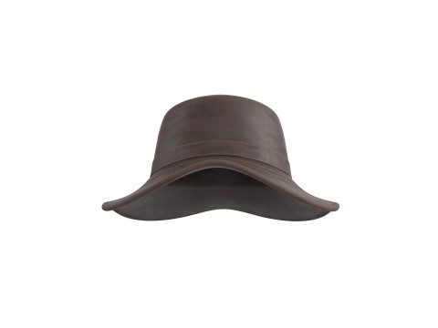 Prop086 Leather Bucket Hat Modelo 3D