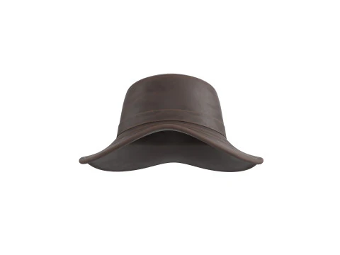 Prop086 Leather Bucket Hat 3D Model