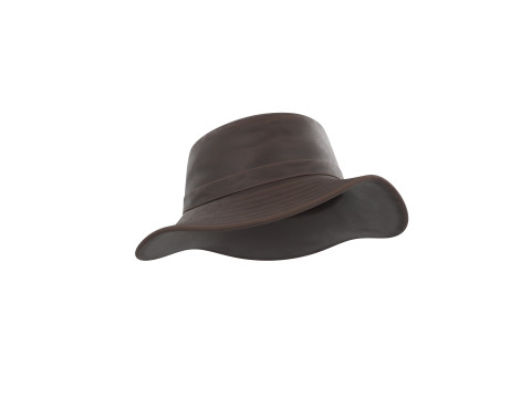 Prop086 Leather Bucket Hat Modelo 3D