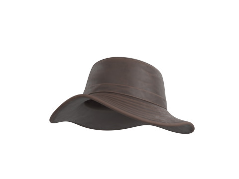 Prop086 Leather Bucket Hat Modelo 3D