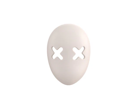 Prop087 XX Mask 3D Model