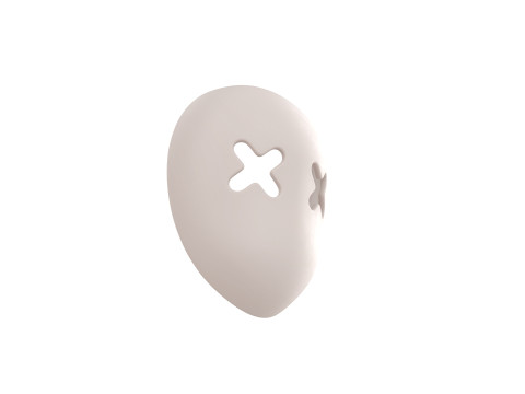Prop087 XX Mask 3D Model