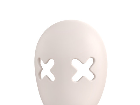 Prop087 XX Mask 3D Model