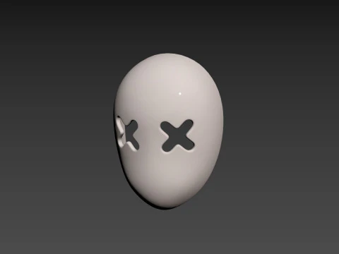 Prop087 XX Mask 3D Model