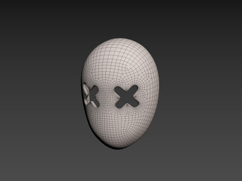 Prop087 XX Mask 3D Model