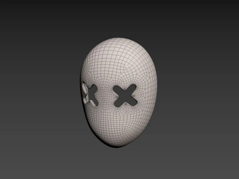 Prop087 XX Mask 3D Model
