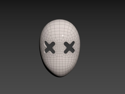 Prop087 XX Mask 3D Model