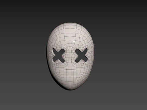 Prop087 XX Mask 3D Model