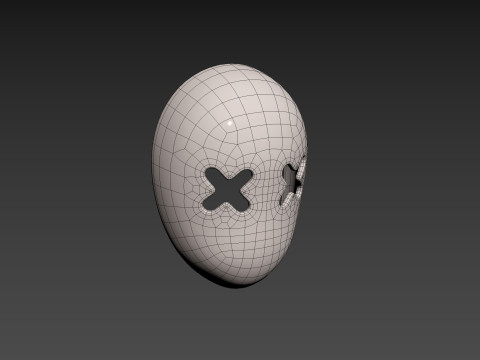 Prop087 XX Mask 3D Model