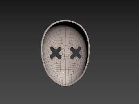 Prop087 XX Mask 3D Model