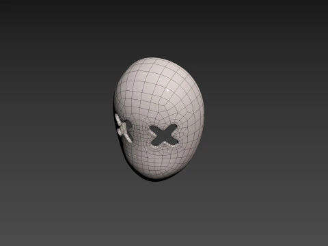 Prop087 XX Mask 3D Model