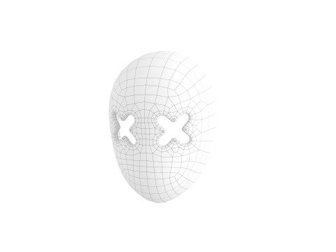 Prop087 XX Mask 3D Model