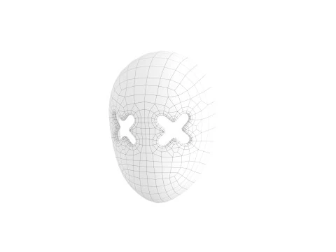 Prop087 XX Mask 3D Model