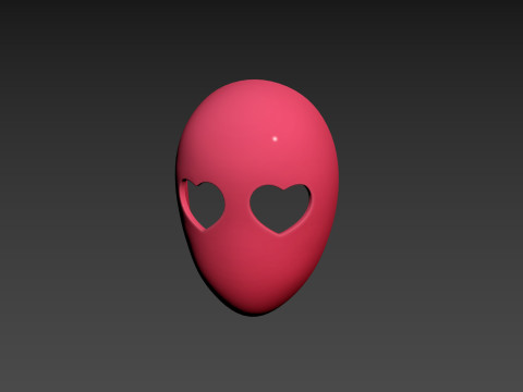 Prop088 Hearth Mask 3D Model