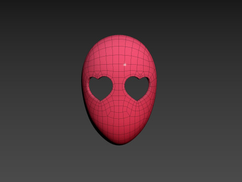 Prop088 Hearth Mask 3D Model