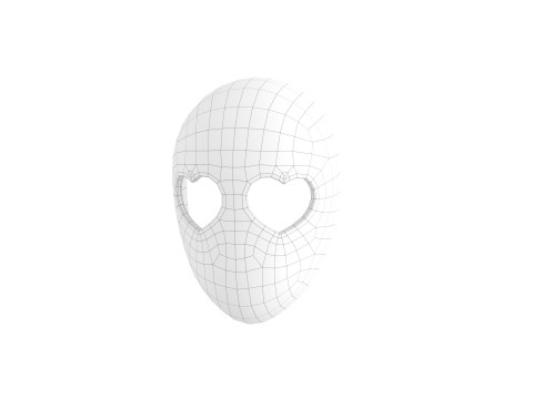 Prop088 Hearth Mask 3D Model