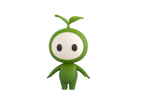 Character181 Rigged Mascot 3D Model