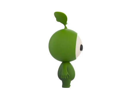 Character181 Rigged Mascot 3D Model