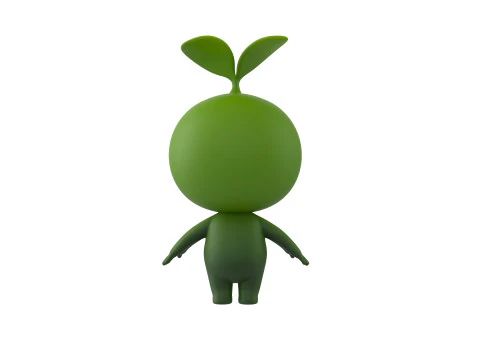 Character181 Rigged Mascot 3D Model
