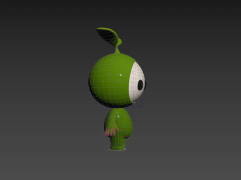 Character181 Rigged Mascot 3D Model