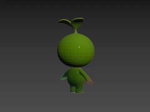 Character181 Rigged Mascot 3D Model