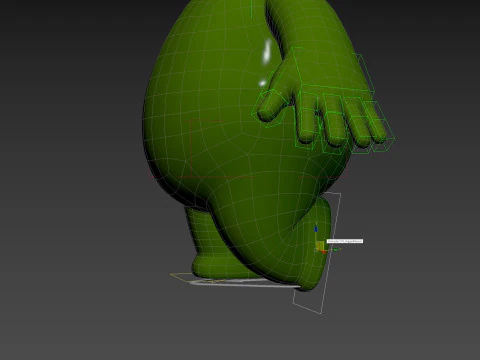 Character181 Rigged Mascot 3D Model