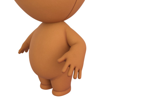 Character182 Rigged Voodoo Doll Modelo 3D