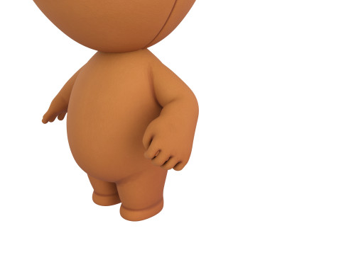 Character182 Rigged Voodoo Doll Modelo 3D