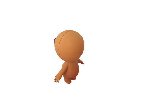 Character182 Rigged Voodoo Doll 3D Model