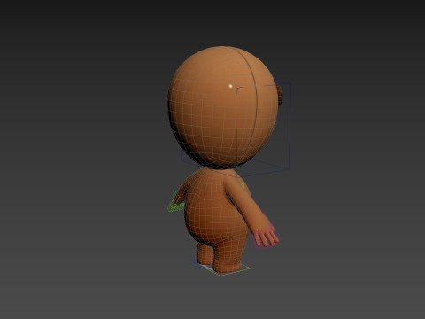 Character182 Rigged Voodoo Doll Modelo 3D