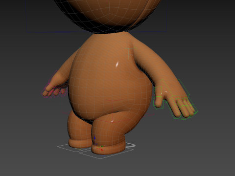 Character182 Rigged Voodoo Doll Modelo 3D