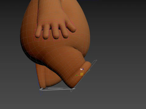 Character182 Rigged Voodoo Doll 3D Model